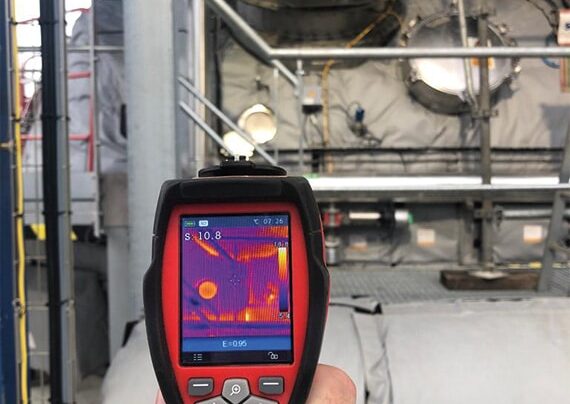 Residential plate heat exchanger insulation