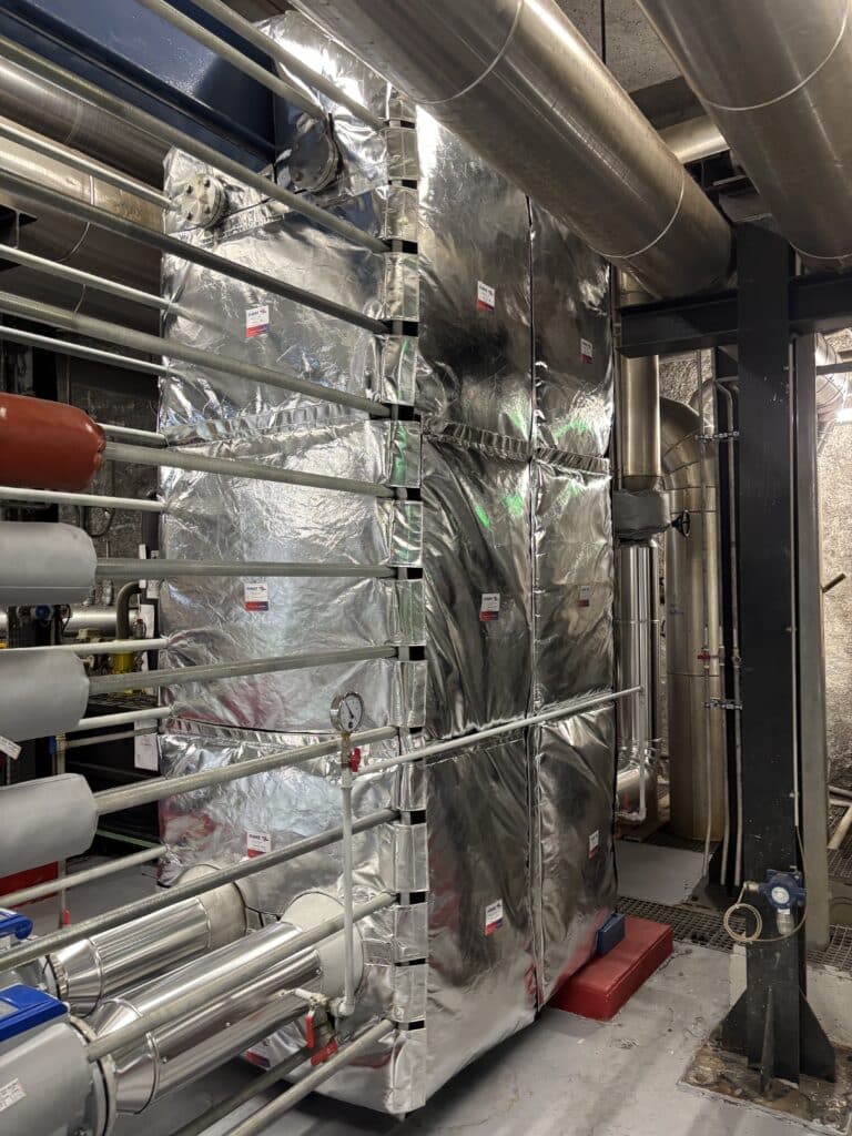 Isolation EAP tissu aluminisé