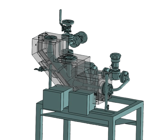 3D matelas chauffant industriel sur chariot