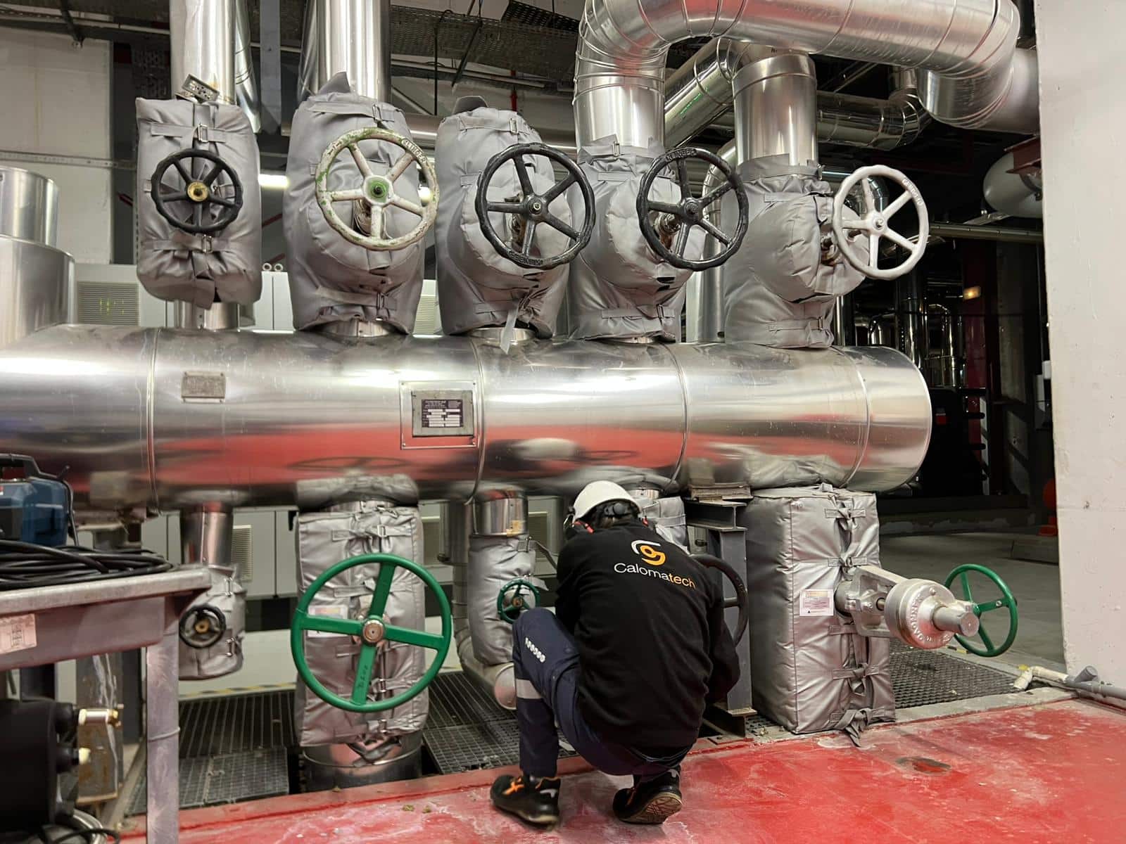 Installation matelas isolant sur mesure