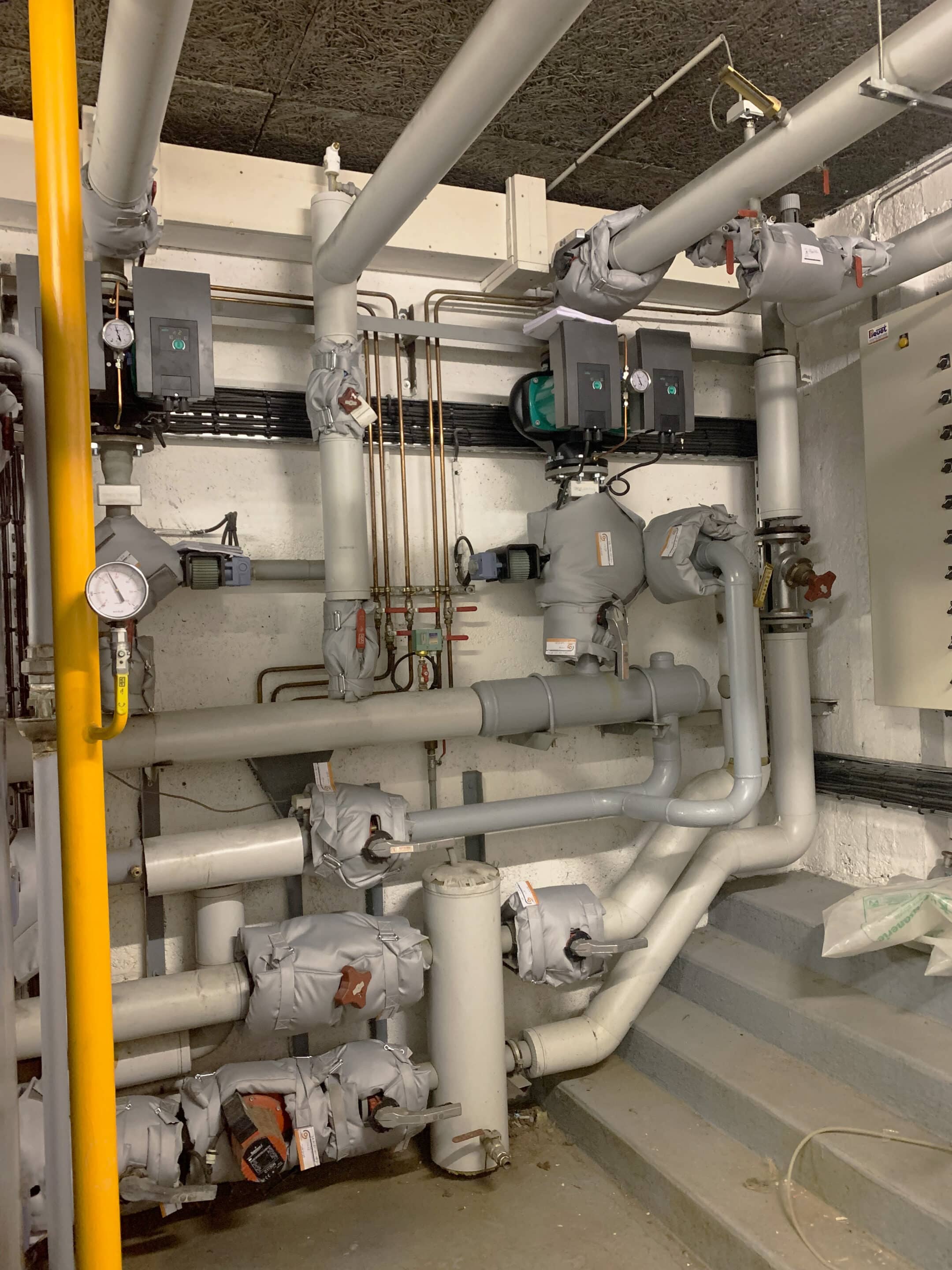 Réseau d’eau chaude sanitaire collectif